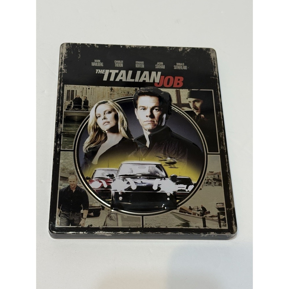 The Italian Job Blu-ray Steelbook Movie  Action Heist Core Paramount Target Excl